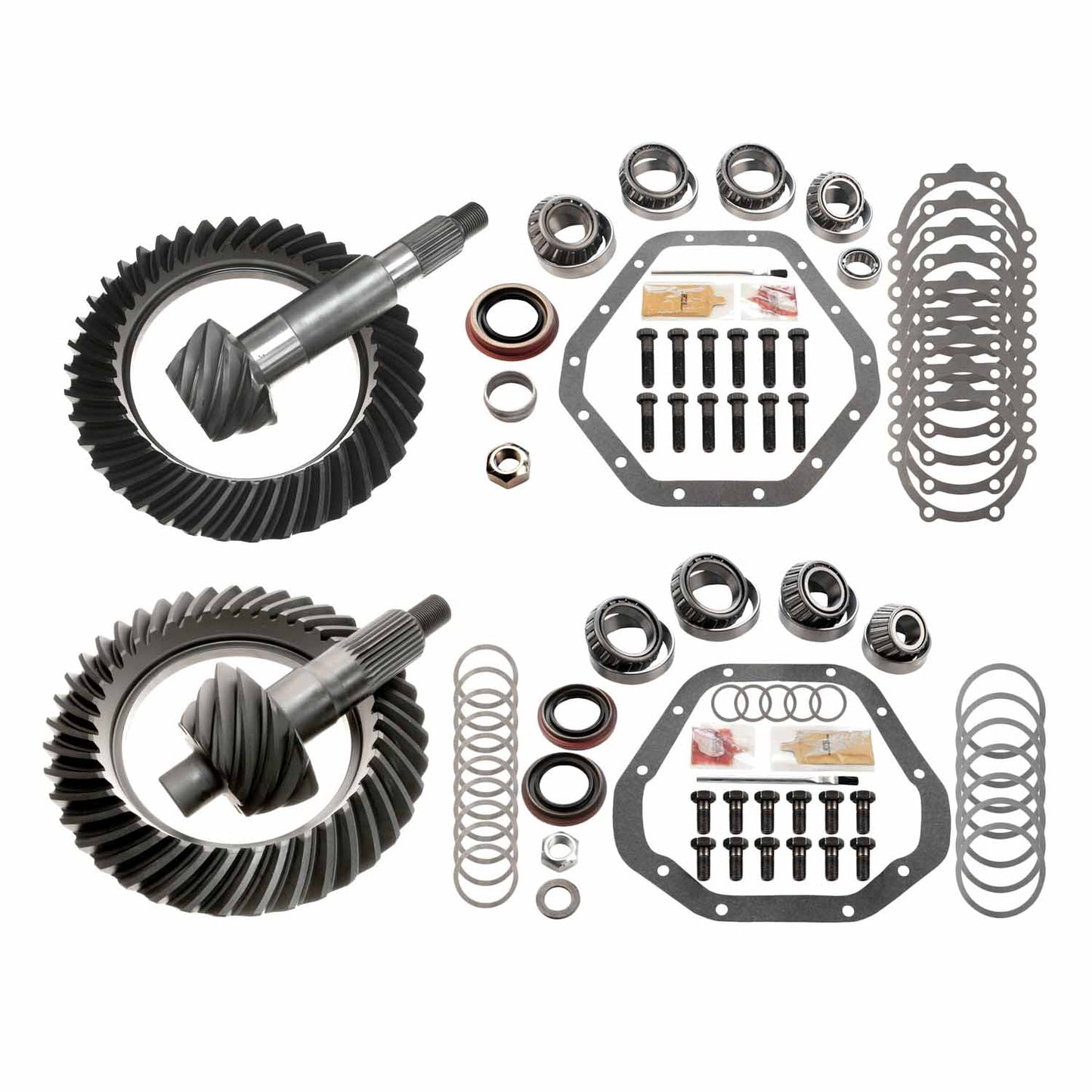 Differential Ring And Pinon Front And Rear Complete Kit