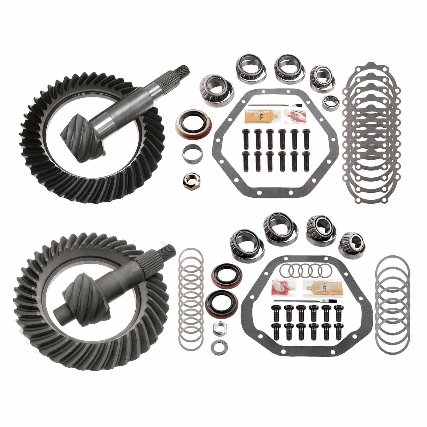 Differential Ring And Pinon Front And Rear Complete Kit