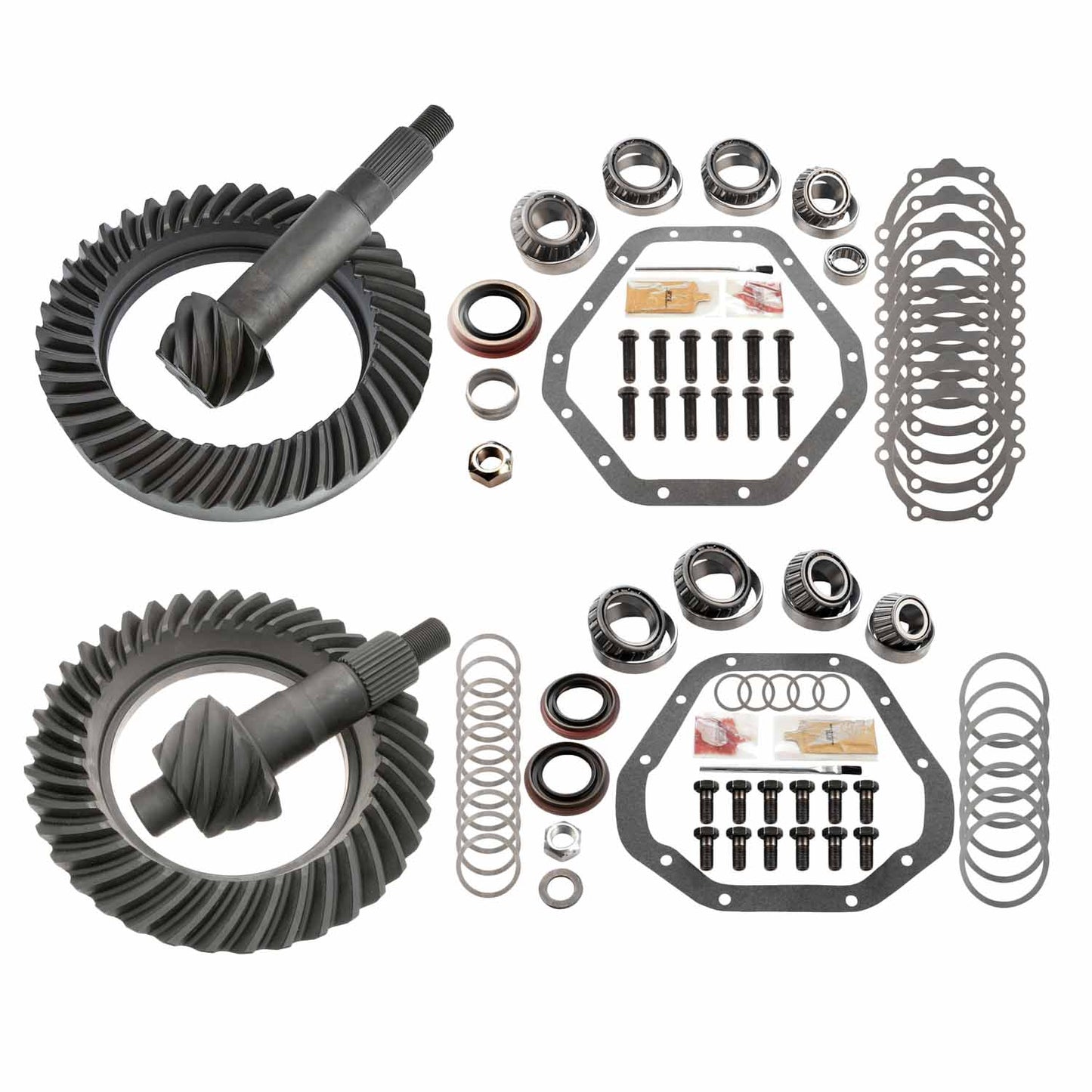Differential Ring And Pinon Front And Rear Complete Kit