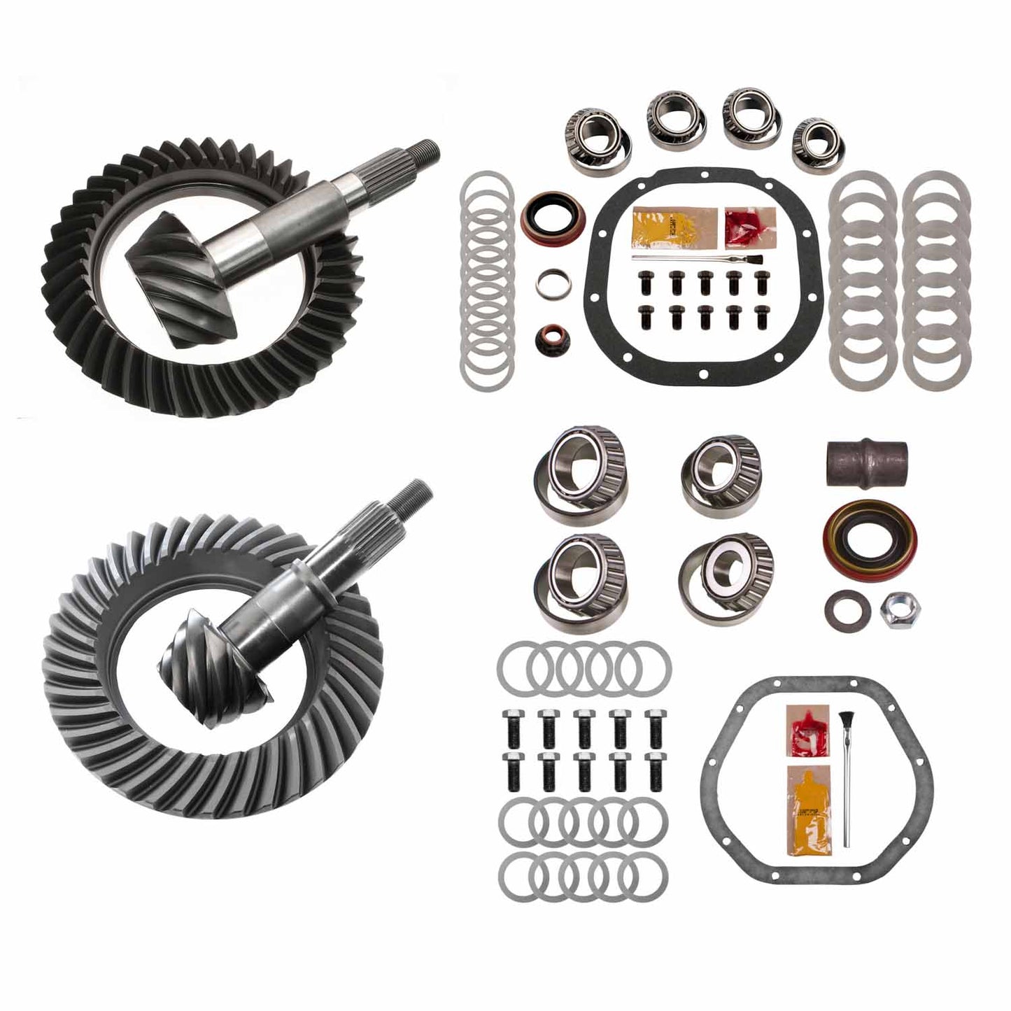Differential Ring And Pinon Front And Rear Complete Kit