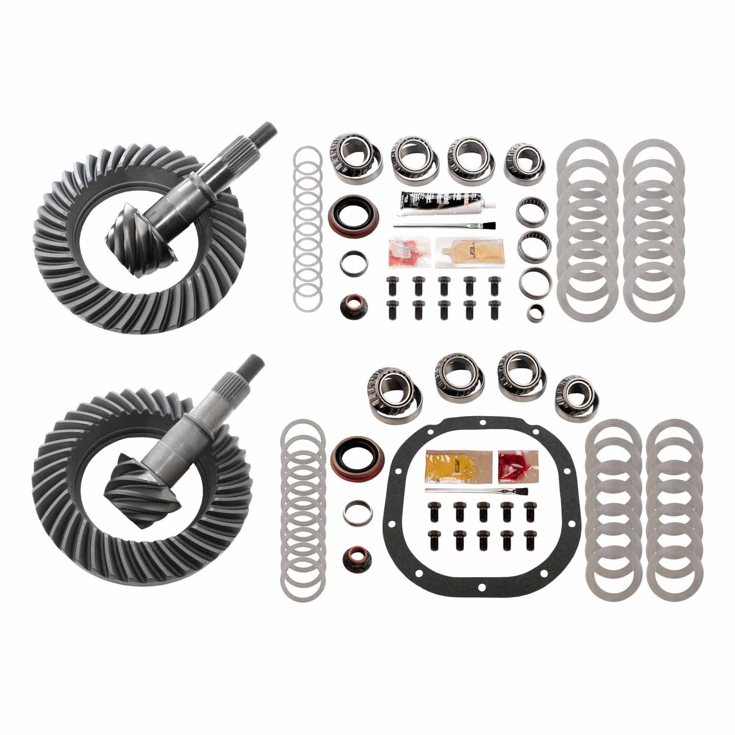 Differential Ring And Pinon Front And Rear Complete Kit