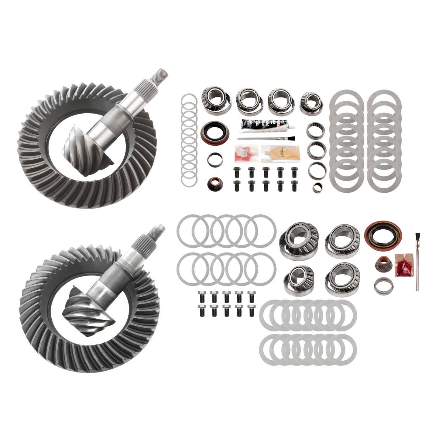 Differential Ring And Pinon Front And Rear Complete Kit