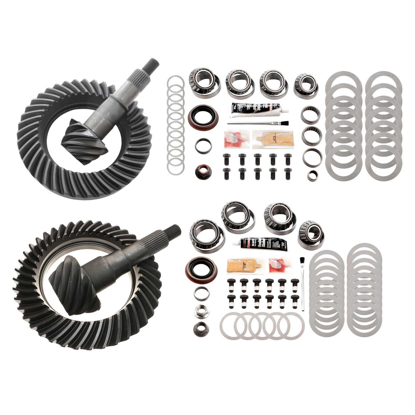 Differential Ring And Pinon Front And Rear Complete Kit