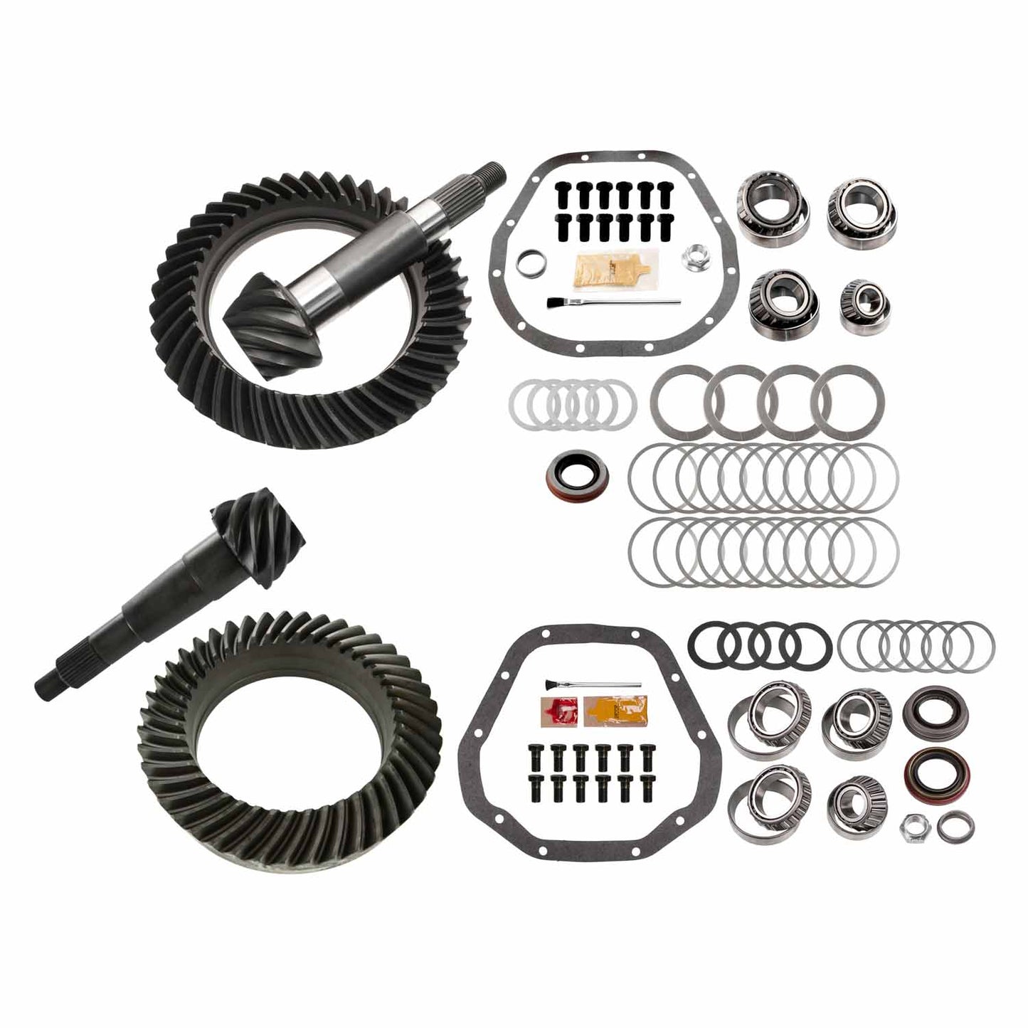 Differential Ring And Pinon Front And Rear Complete Kit