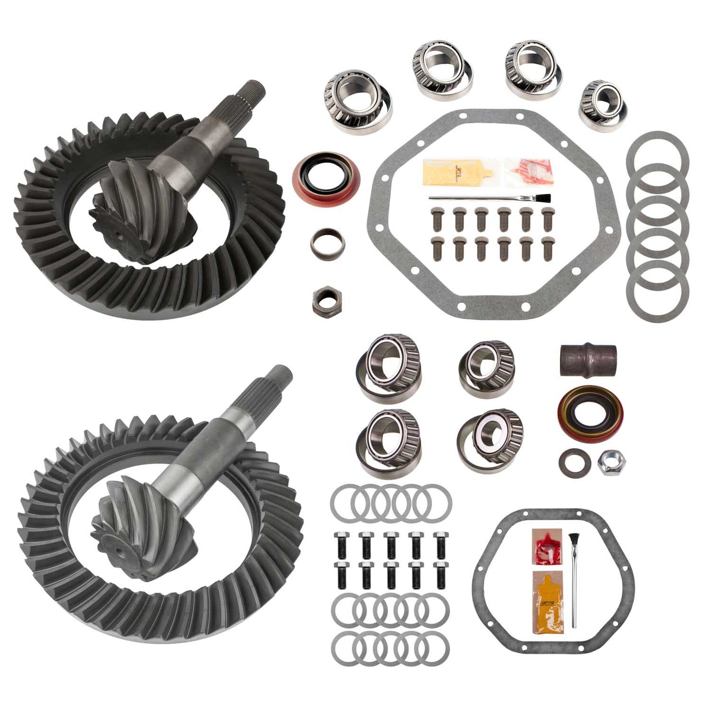 Differential Ring And Pinon Front And Rear Complete Kit