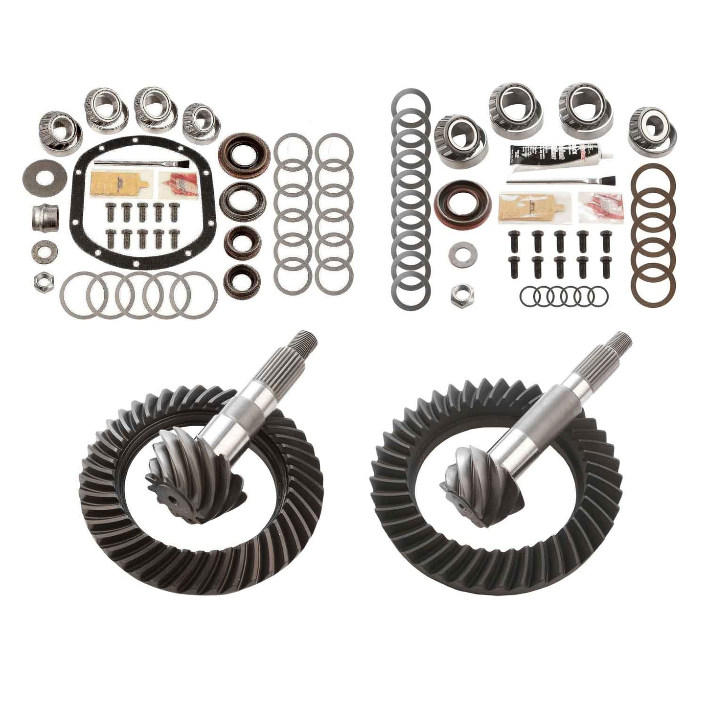Differential Ring And Pinon Front And Rear Complete Kit