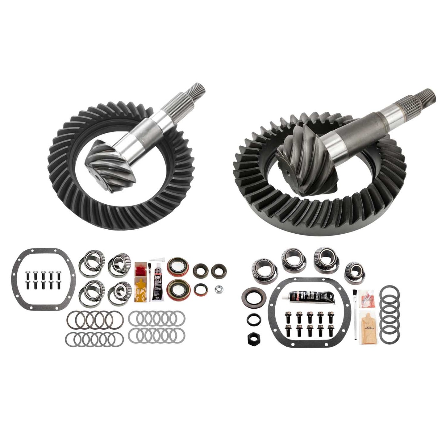 Differential Ring And Pinon Front And Rear Complete Kit