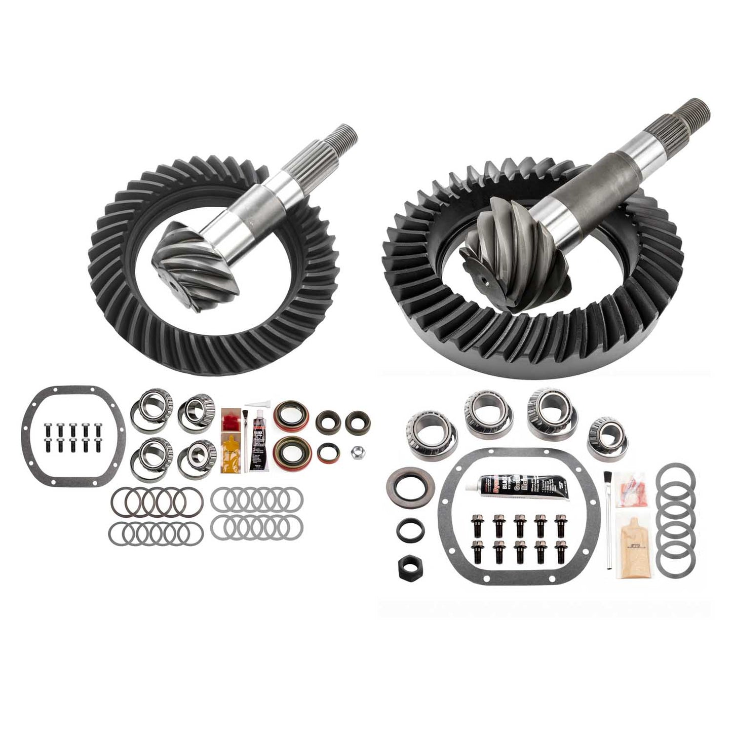 Differential Ring And Pinon Front And Rear Complete Kit