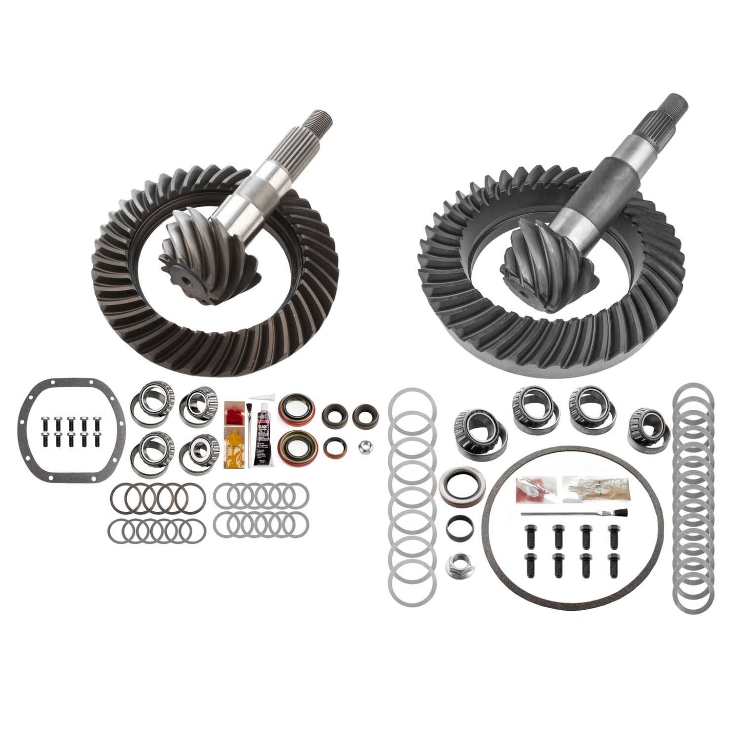 Differential Ring And Pinon Front And Rear Complete Kit