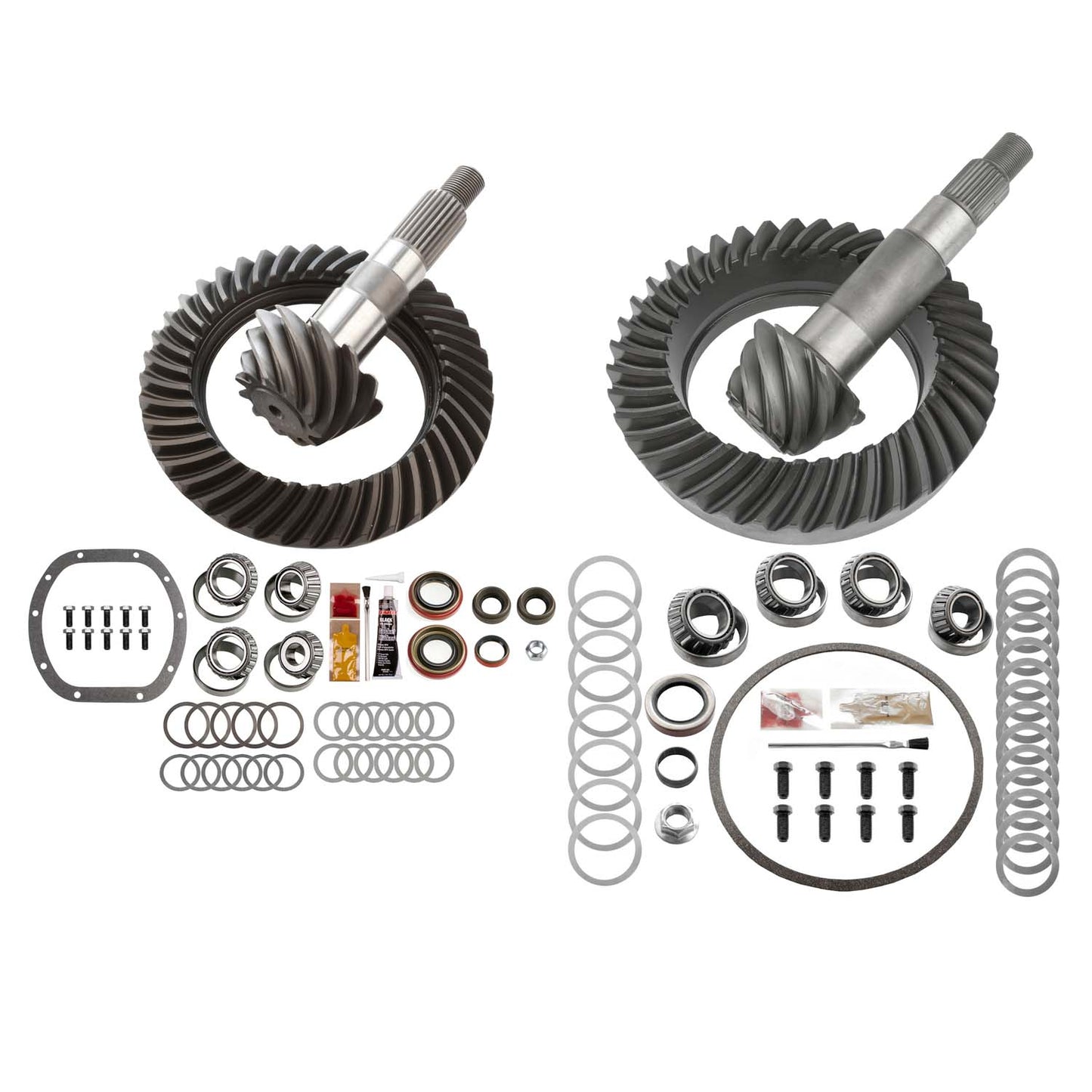 Differential Ring And Pinon Front And Rear Complete Kit