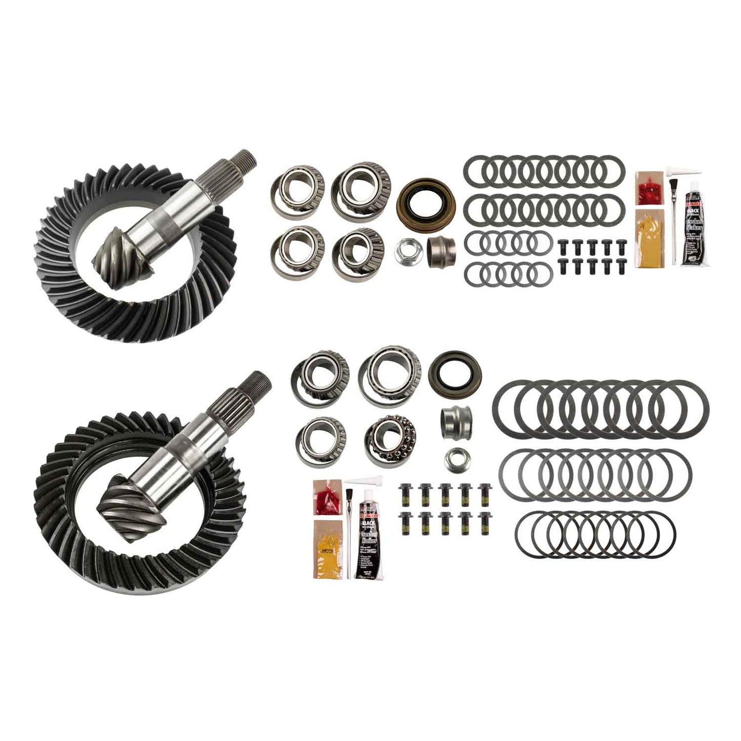 Differential Ring And Pinon Front And Rear Complete Kit