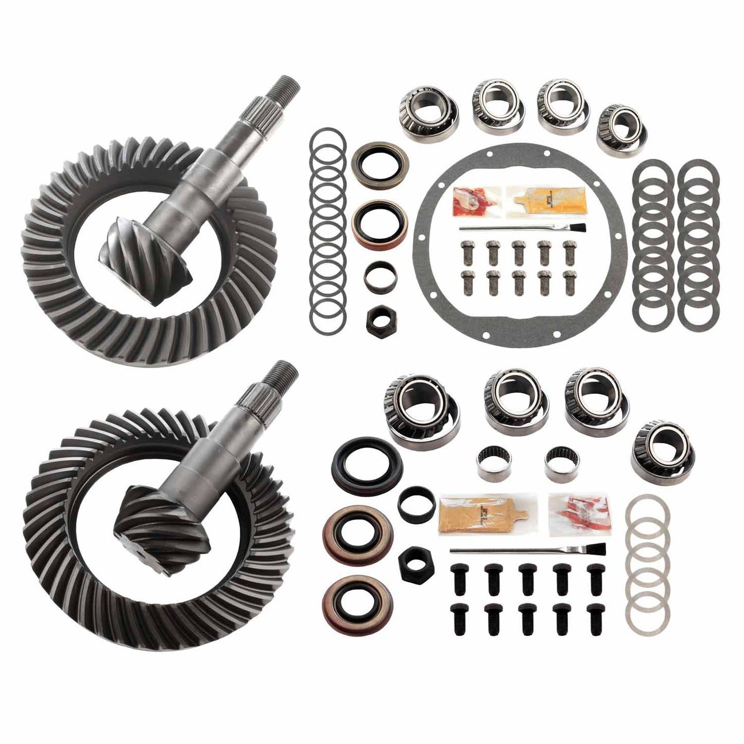 Differential Ring And Pinon Front And Rear Complete Kit