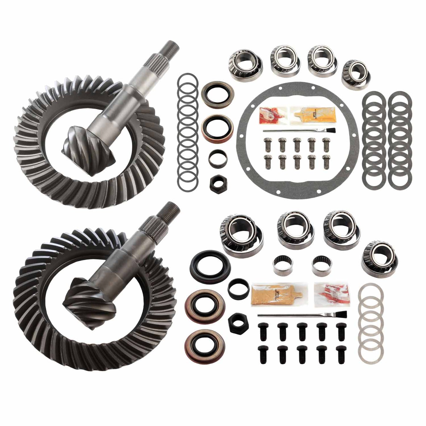 Differential Ring And Pinon Front And Rear Complete Kit