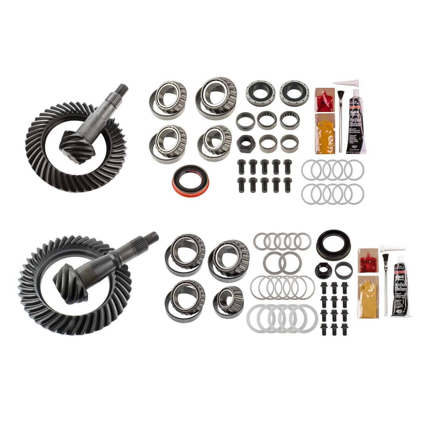 Differential Ring And Pinon Front And Rear Complete Kit