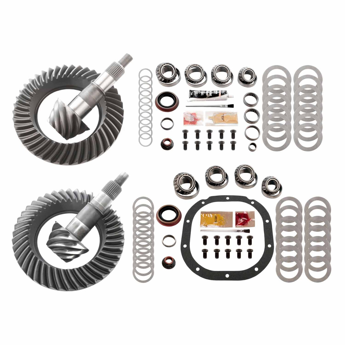 Differential Ring And Pinon Front And Rear Complete Kit