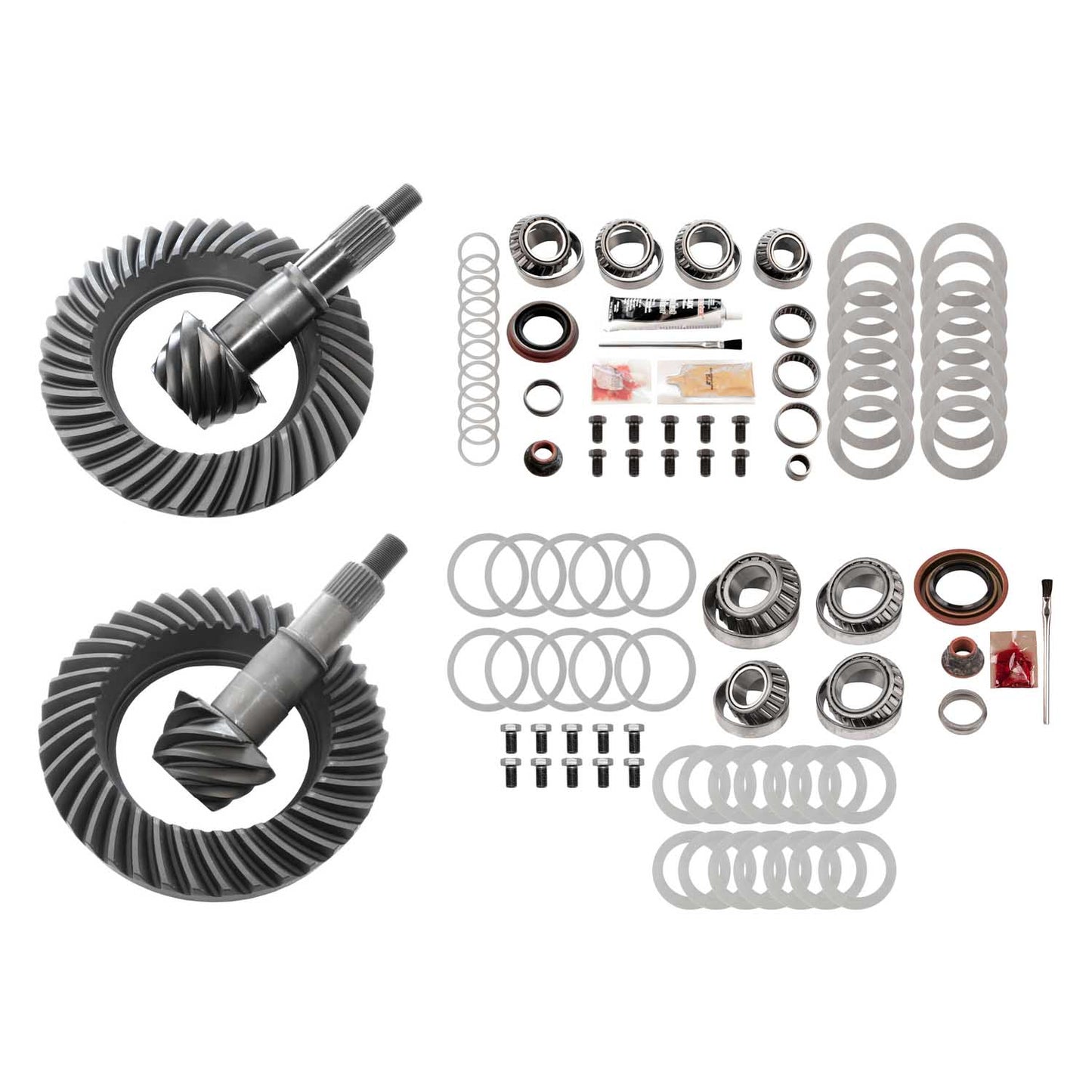 Differential Ring And Pinon Front And Rear Complete Kit