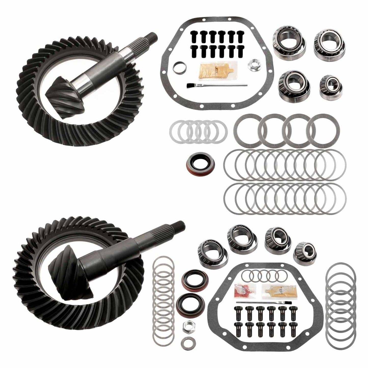 Differential Ring And Pinon Front And Rear Complete Kit