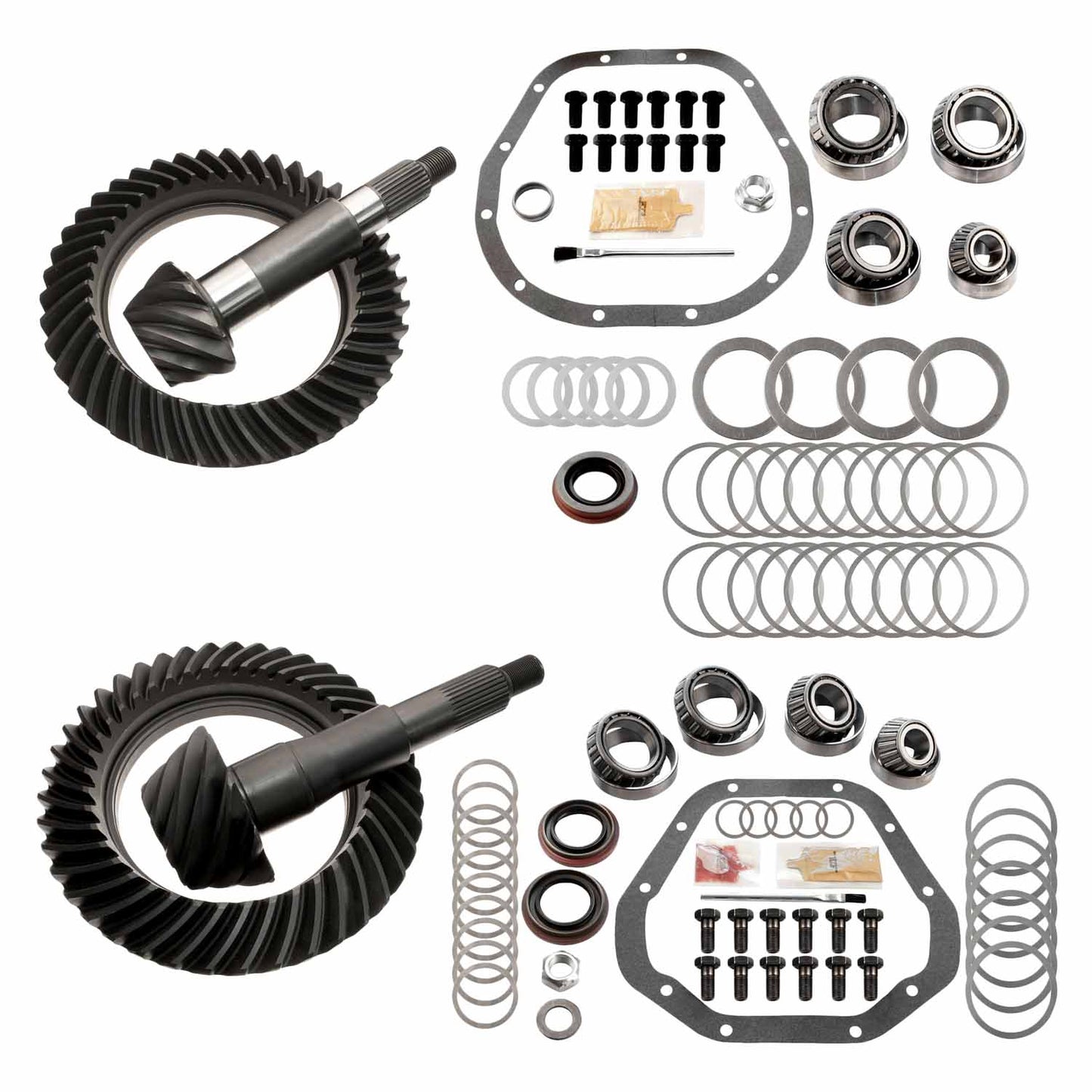 Differential Ring And Pinon Front And Rear Complete Kit