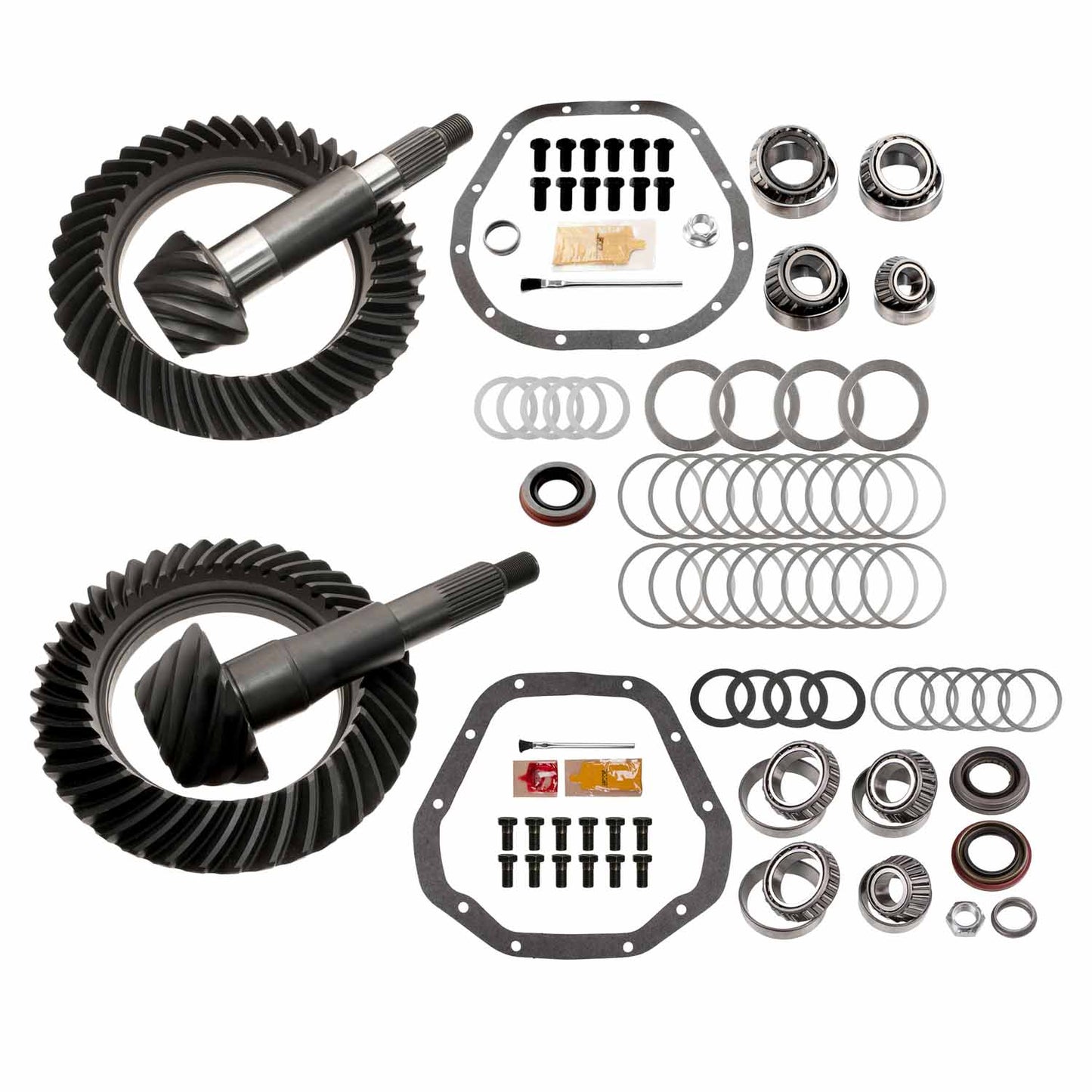 Differential Ring And Pinon Front And Rear Complete Kit