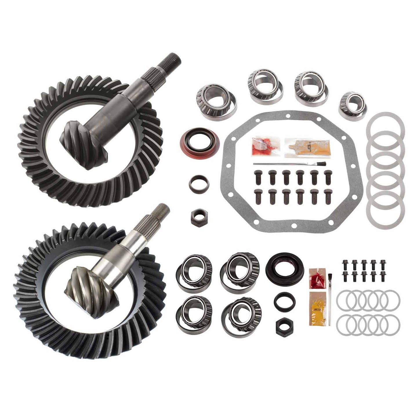 Differential Ring And Pinon Front And Rear Complete Kit