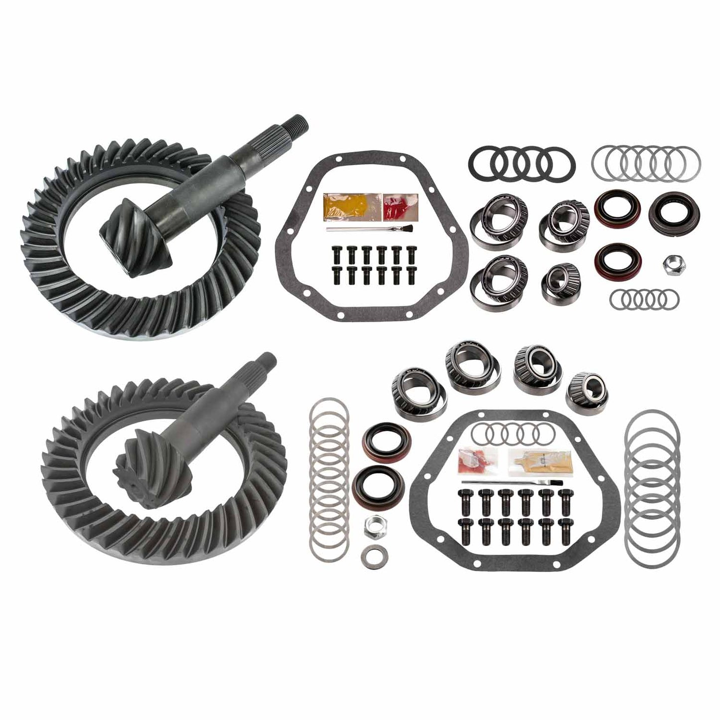 Differential Ring And Pinon Front And Rear Complete Kit