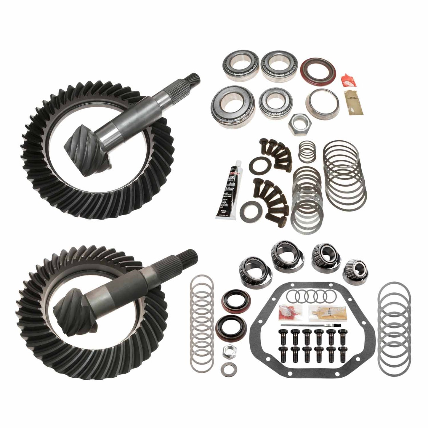 Differential Ring And Pinon Front And Rear Complete Kit