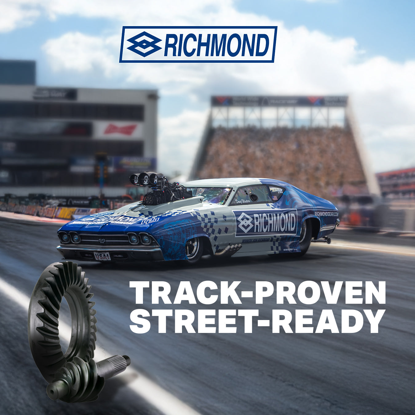 RP FORD 9.5" 4.57 PRO GEAR